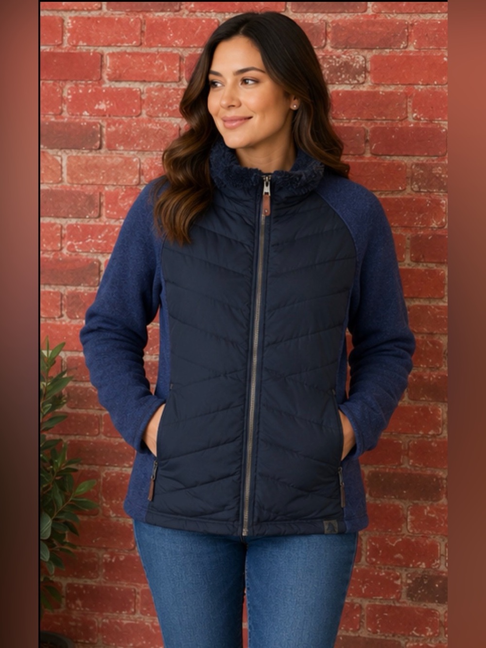 L.L.Bean Women’s DownTek Hybrid Jacket - Size Large Regular